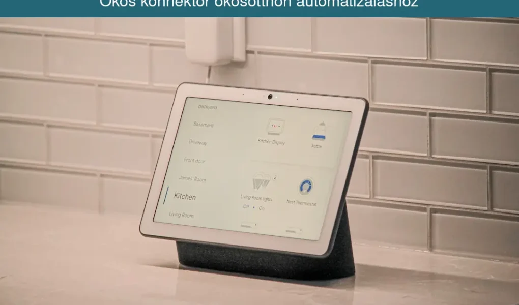 okos konnektor okosotthon automatizáláshoz